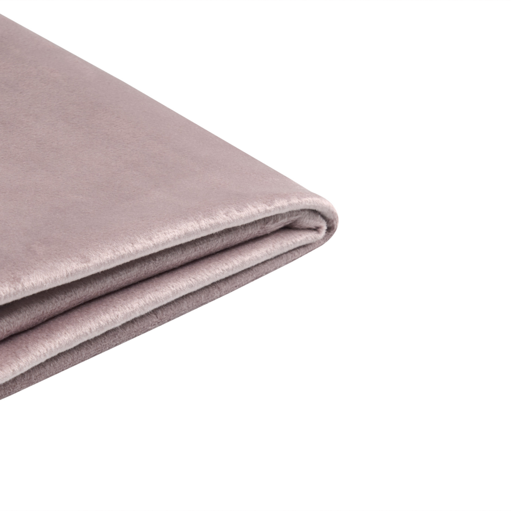 foto del prodotto fodera per telaio letto in velluto rosa 90 x 200 cm sfoderabile lavabile stile retr 