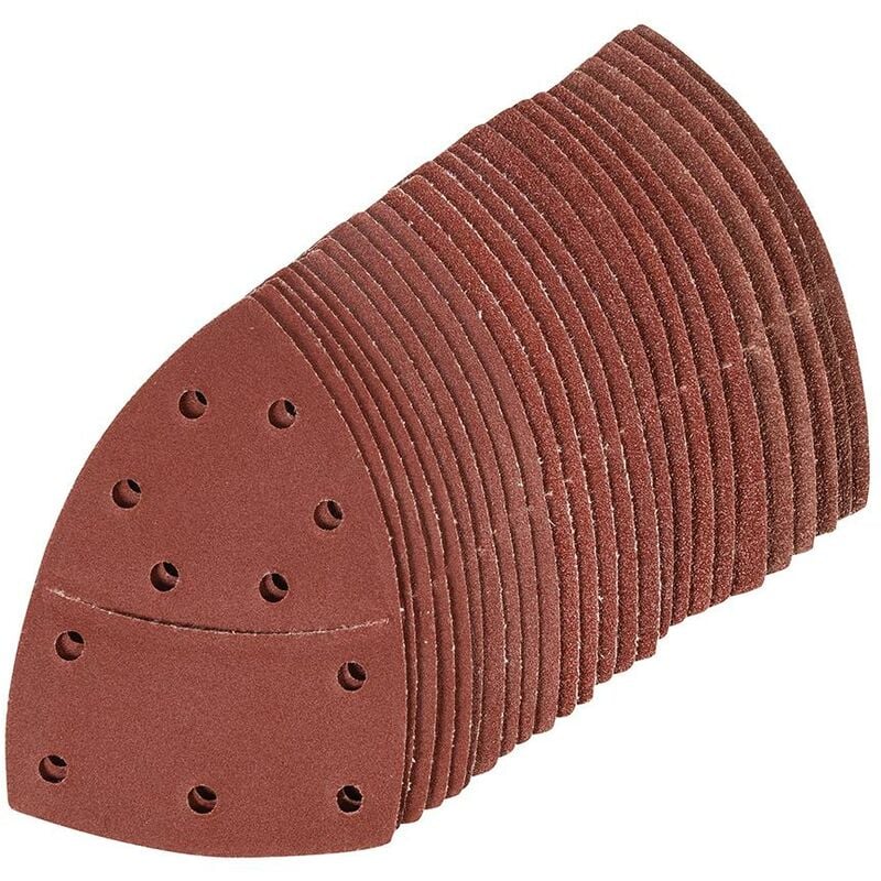 foto del prodotto fogli abrasivi a strappo 102 x 62 mm, 93 mm, 25 p.zi 5 x grana 40, 60, 80, 120, 180