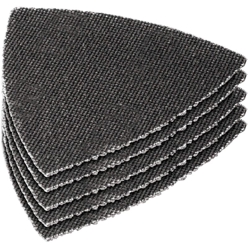 foto del prodotto fogli abrasivi mesh 93 mm a delta, 80 grana, ab osc 80m, confezione da 5 trend