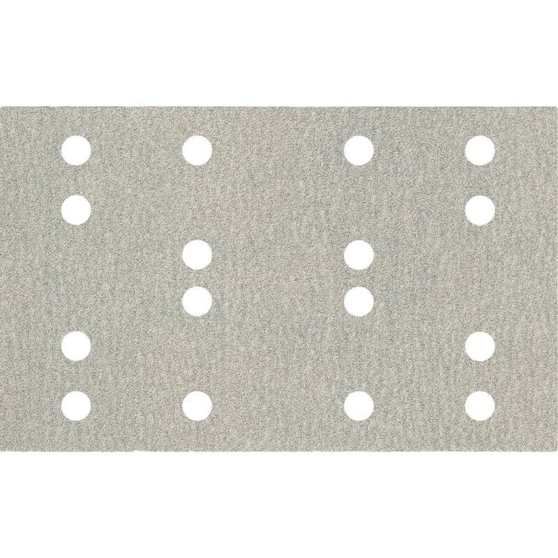 foto del prodotto fogli di colla per adesione 80 x 133 mm, p 240, 16 fori, con adesivo in velcro sra metabo 635203000
