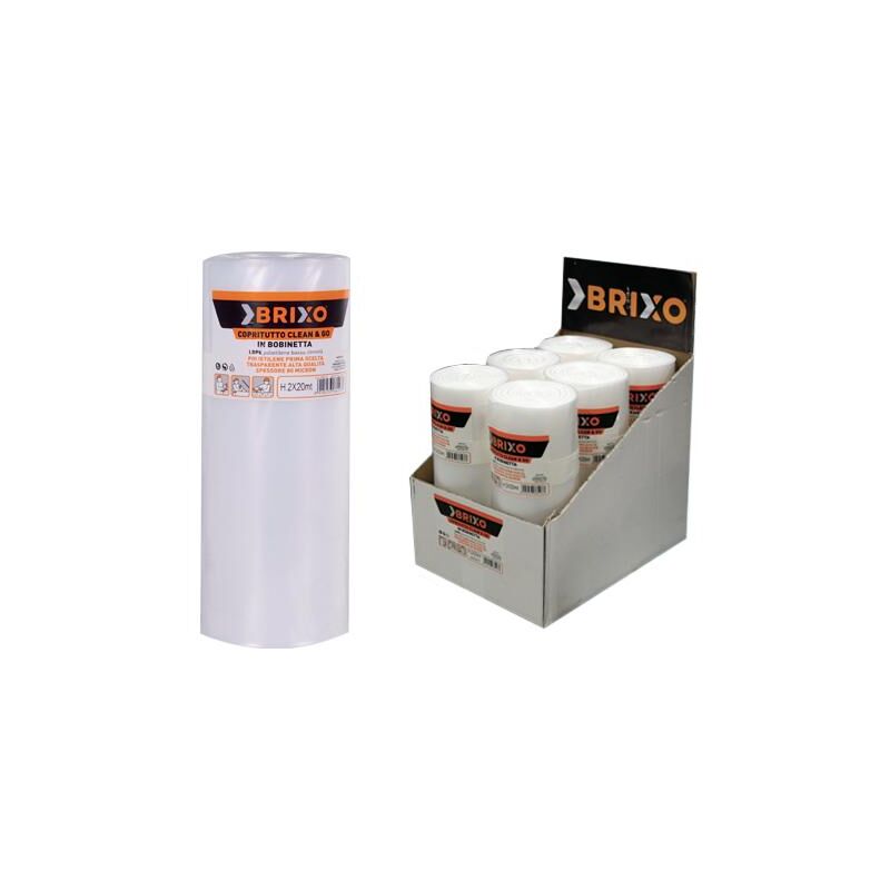 foto del prodotto foglia polietilene brixo trasp. h4x10mt