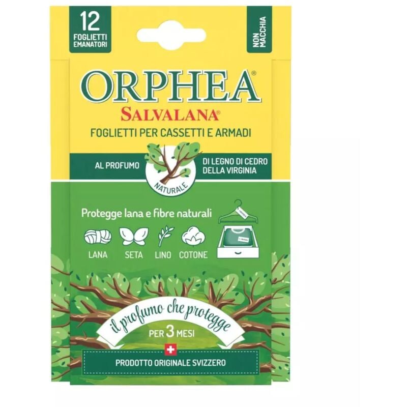 foto del prodotto foglietti salvalana per cassetti ed armadi - legno di cedro .