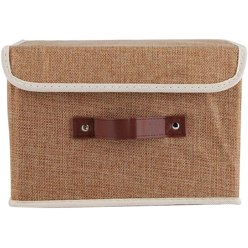 foto del prodotto foldable fabric organizer, perfect for keeping your home tidy and storing your clothes