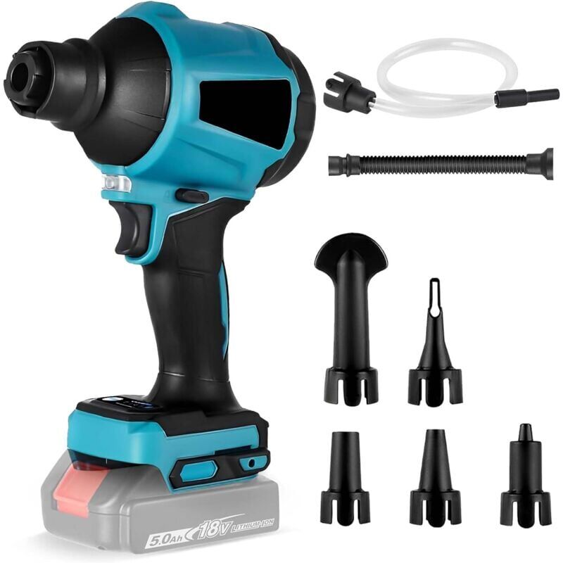 foto del prodotto fonctionne avec la batterie makita 18 v, les d poussi reurs sans fil, les moteurs sans balais de 50 000 tr min et les d poussi reurs air comprim 