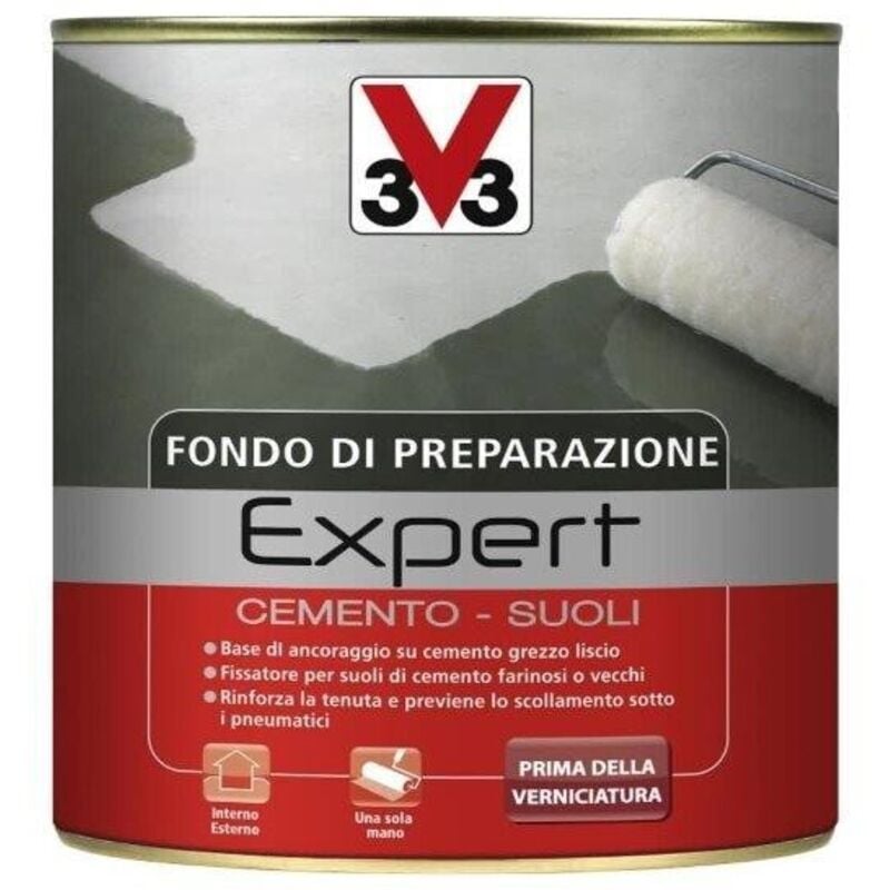 foto del prodotto fondo di preparazione v33 expert cemento lt.0,50