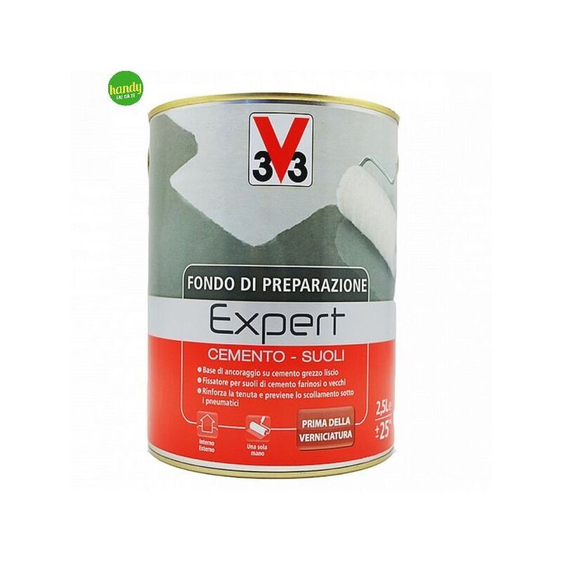foto del prodotto fondo di preparazione v33 expert cemento lt.2,50