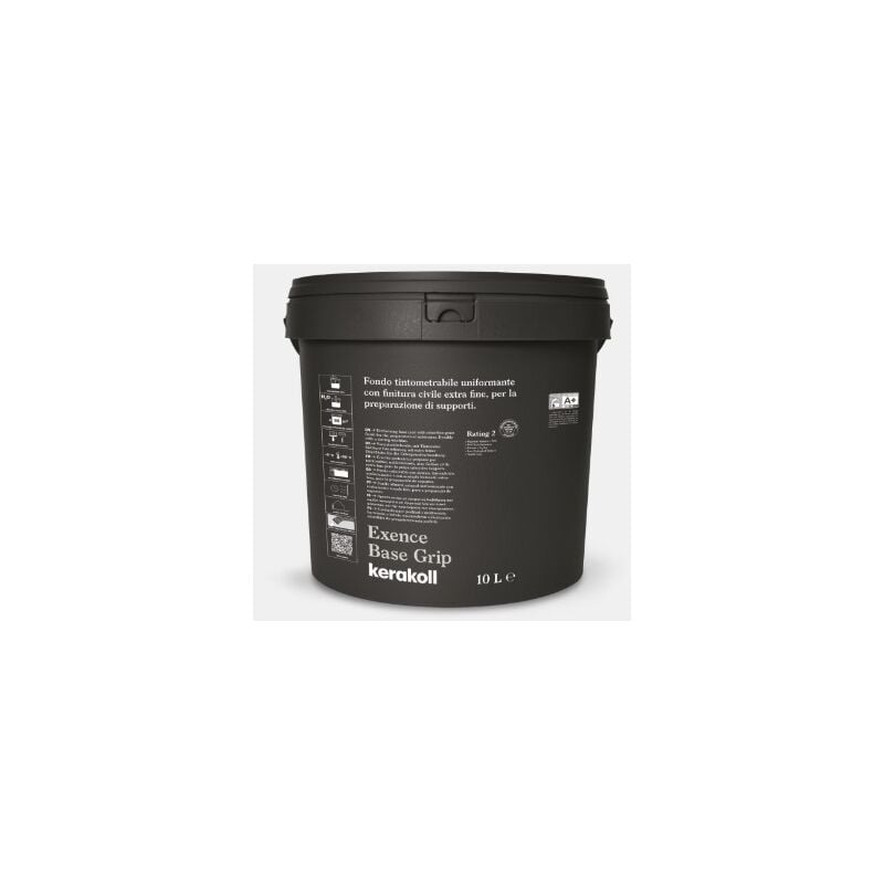foto del prodotto fondo exence base grip white 1,5 lt kerakoll colore bianco