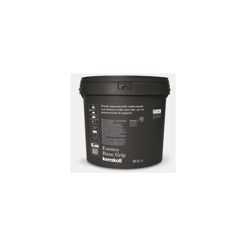 foto del prodotto fondo exence base grip white 4 lt kerakoll