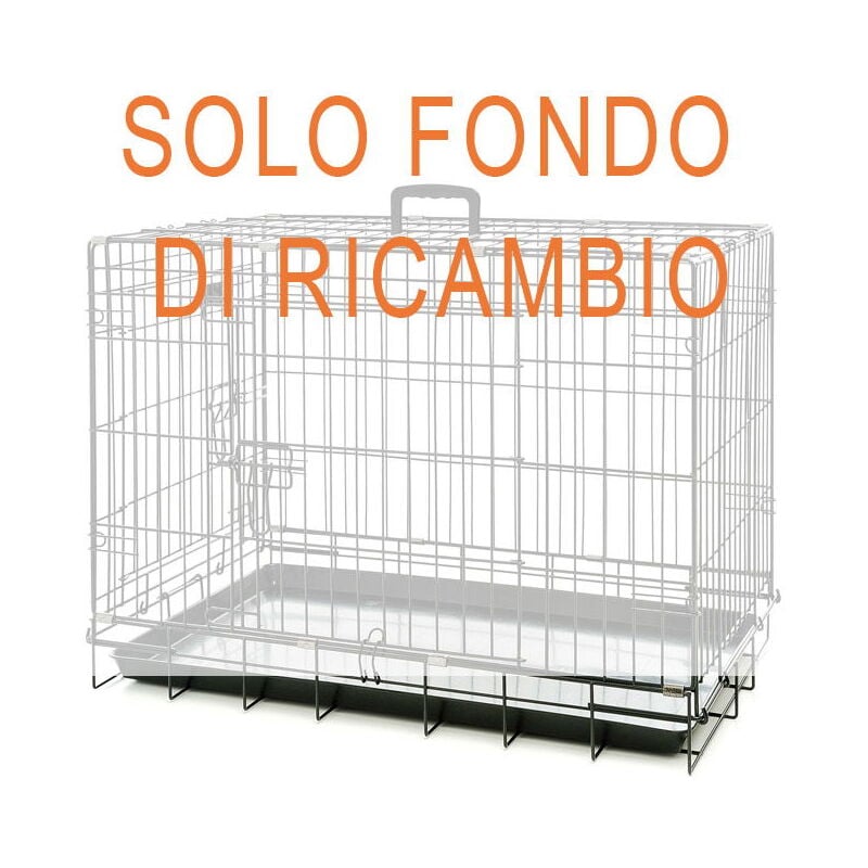 foto del prodotto fondo in plastica di ricambio per trasportino pieghievole per cani e gatti: medium