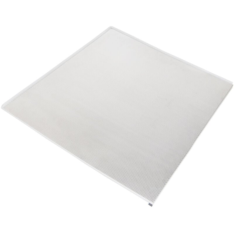 foto del prodotto fondo sotto lavello, pannello da 16 mm, modulo 800 mm, 768x580 mm, tecnoplastica e alluminio, alluminio naturale emuca