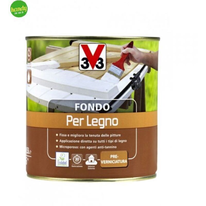 foto del prodotto fondo v33 per legno lt.0,50