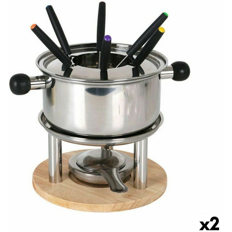 foto del prodotto fonduta santa clara acciaio inossidabile (2 unità)