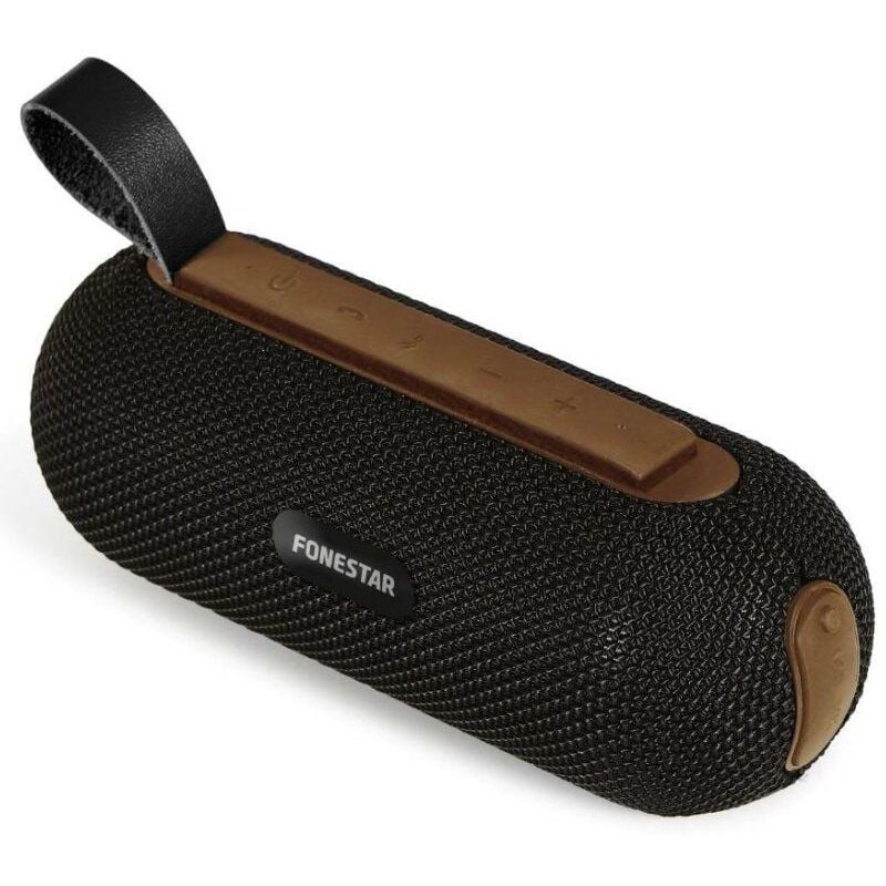foto del prodotto fonestar vivavoce bluetooth pocket m 3w 1.0 nero e marrone