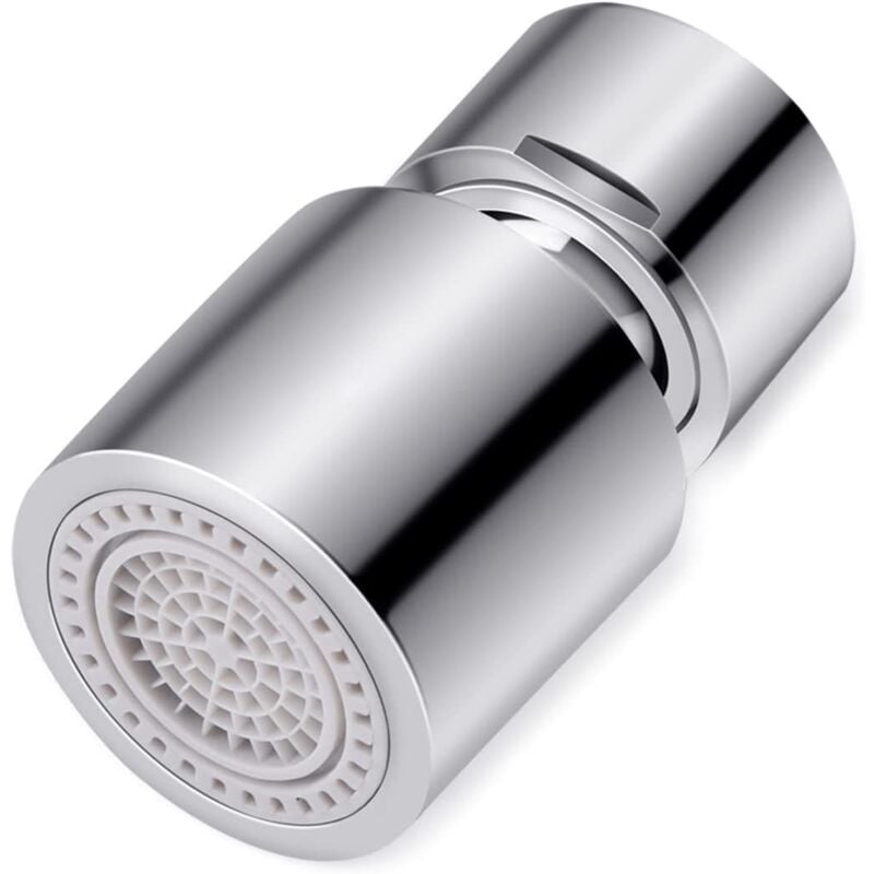 foto del prodotto fontainebleau aeratore per rubinetto, rubinetto con filtro a gorgogliatore girevole a 360 con 2 modalit di spruzzo, accessorio anticalcare
