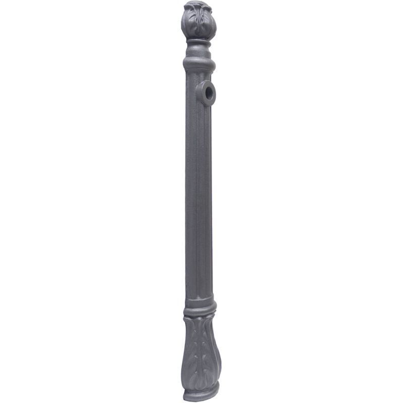 foto del prodotto fontana a colonna osiride per casa giardino colore grigio ghisa senza rubinetto