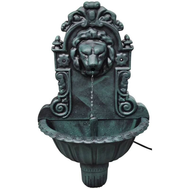 foto del prodotto fontana a muro design a testa di leone vidaxl