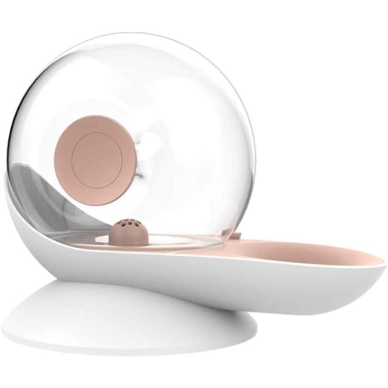 foto del prodotto fontana automatica per gatti 2,8 litri fontana per animali domestici grande abbeveratoio senza elettricit 30 cm x 24 cm rosa