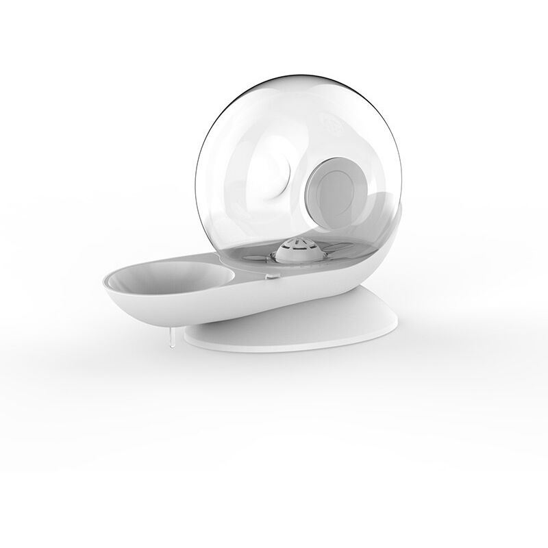 foto del prodotto fontana d acqua automatica per gatti 2,8 litri abbeveratoio per animali domestici grande ciotola per bere senza elettricit 30 cm x 24 cm 