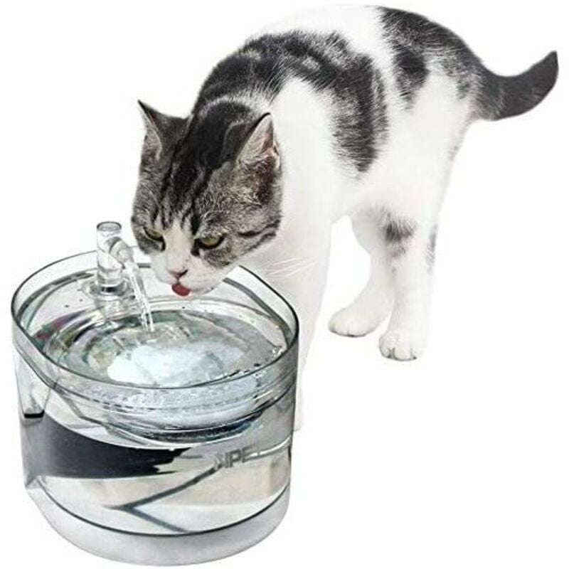 foto del prodotto fontana d acqua e distributore d acqua per gatti fontana d acqua automatica per cani gatti, distributore d acqua per filtro per animali domestici,