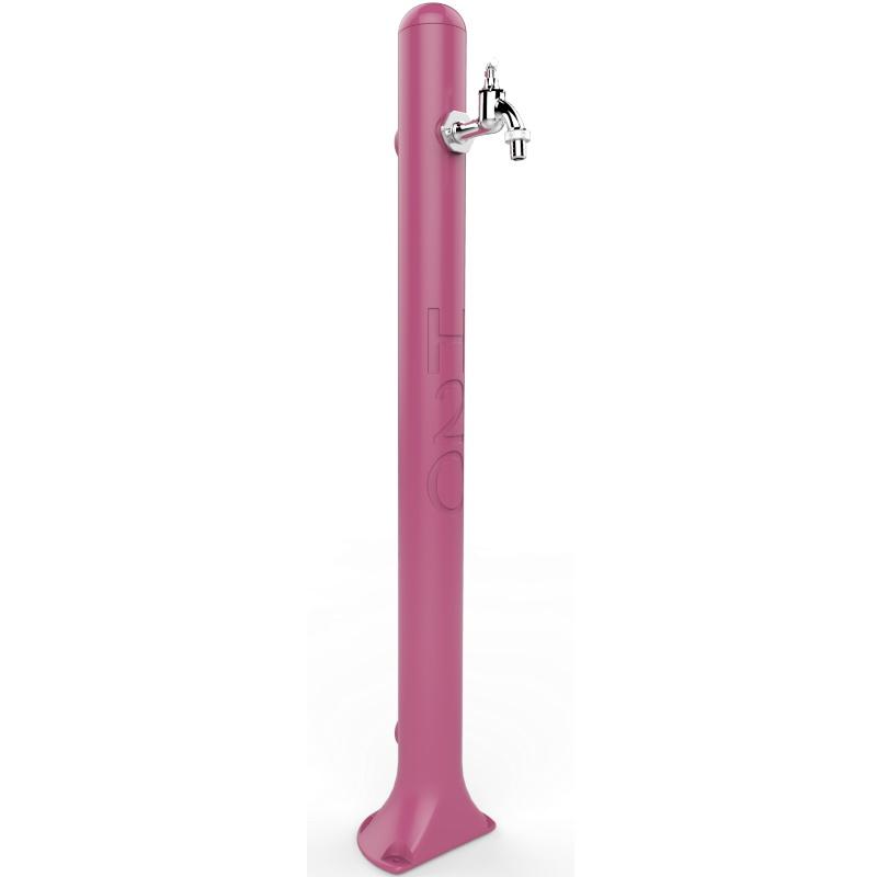 foto del prodotto fontana da esterno con rubinetto arkema h2o fuxia