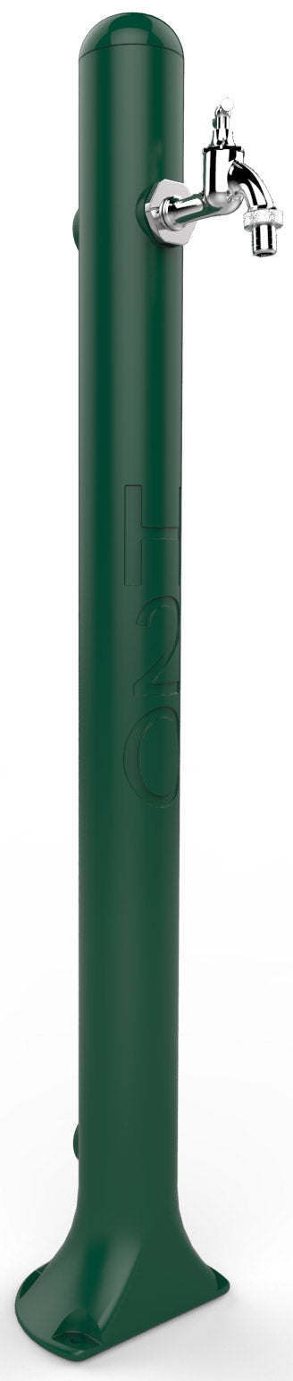 foto del prodotto fontana da esterno con rubinetto arkema h2o verde