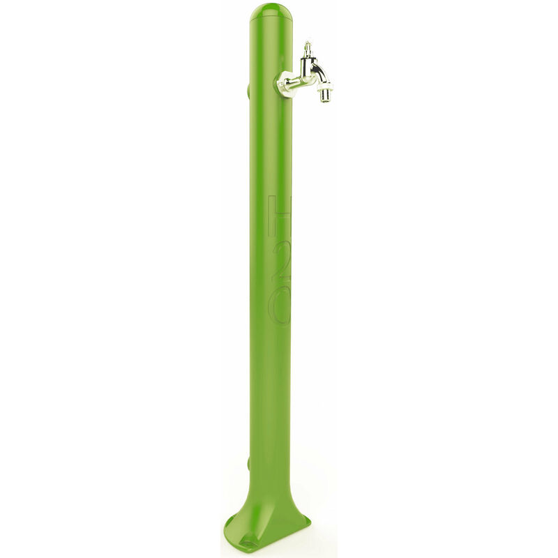 foto del prodotto fontana da esterno con rubinetto arkema h2o verde chiaro