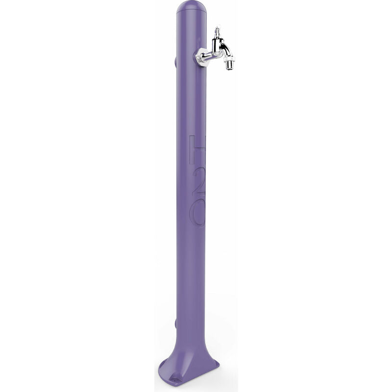 foto del prodotto fontana da esterno con rubinetto arkema h2o viola