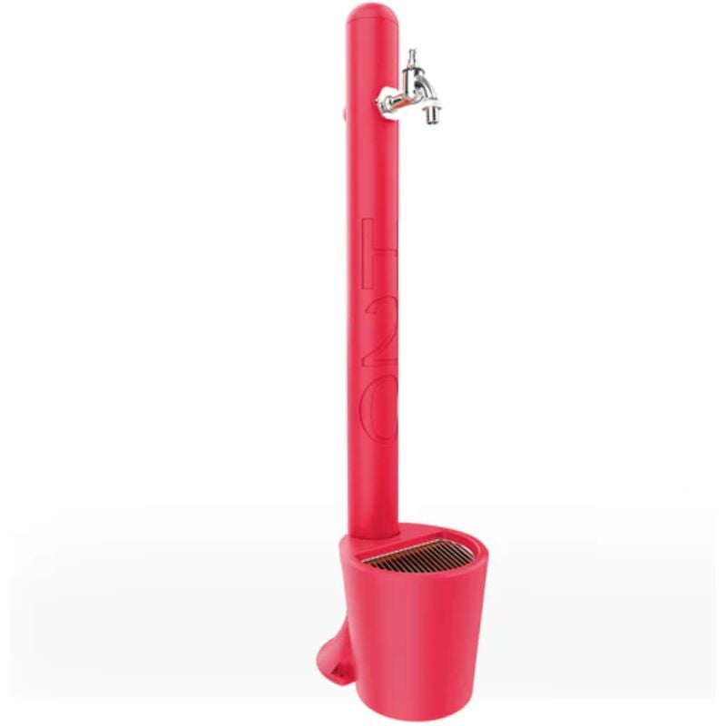 foto del prodotto fontana da esterno con rubinetto e cestello arkema h2o cherry