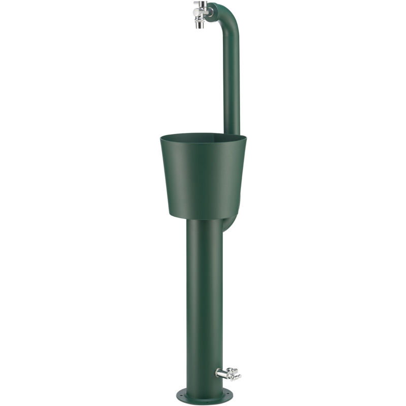 foto del prodotto fontana da giardino con doppio rubinetto e secchio belfer 42 arrc cactus verde