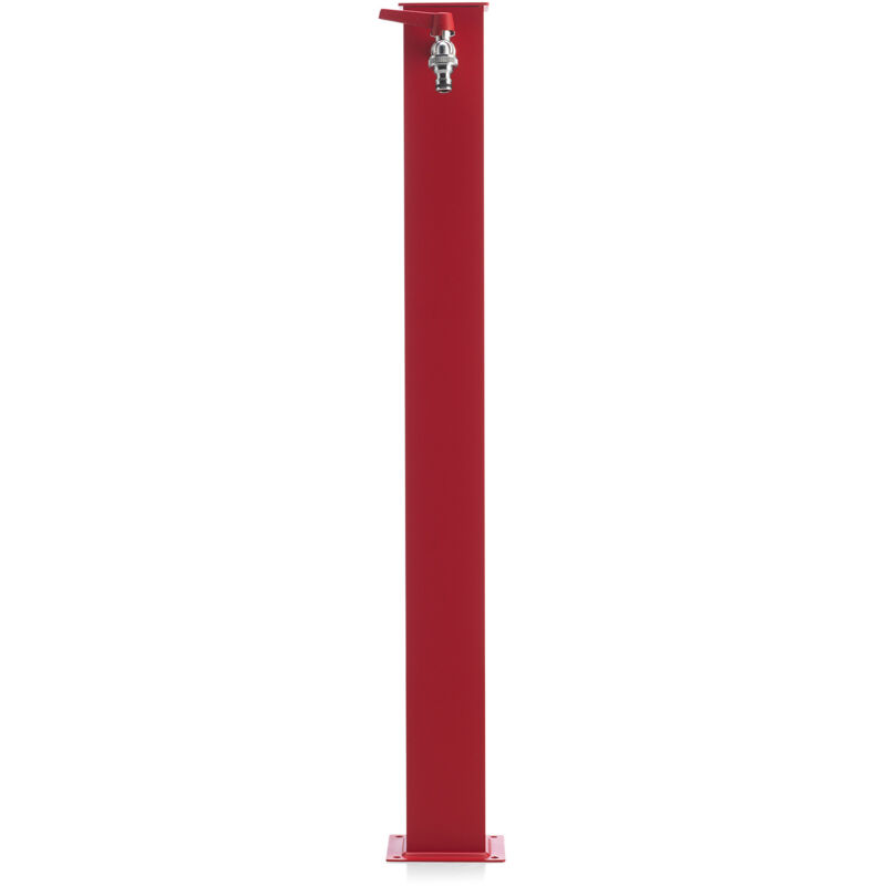 foto del prodotto fontana da giardino con rubinetto belfer 42 q rosso