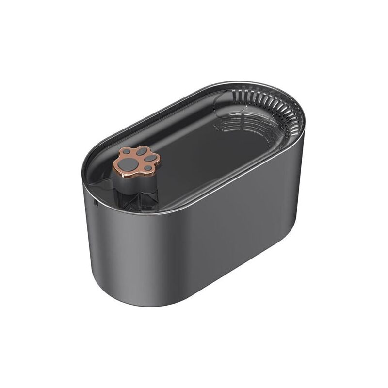 foto del prodotto fontana e distributore d acqua per gatti, intelligente, automatico, con circolazione dell acqua, led, spegnimento automatico, filtro anti secco