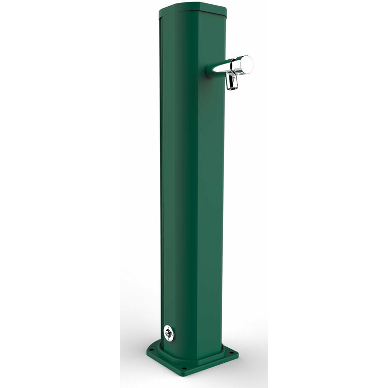foto del prodotto fontana lavapiedi da giardino con rubinetto temporizzato arkema jolly verde