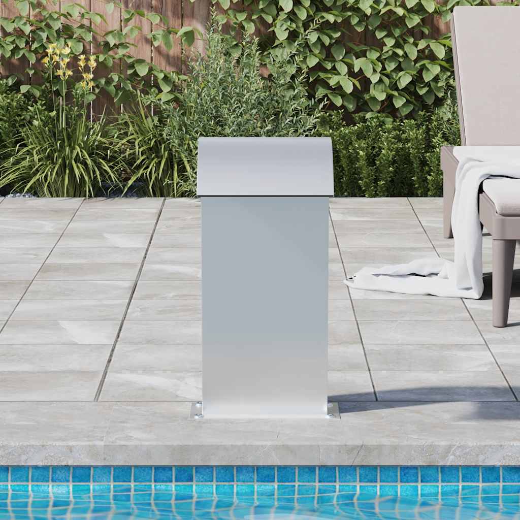 foto del prodotto fontana per piscina 50x30x60 cm in acciaio inox 304 cod mxl 68740