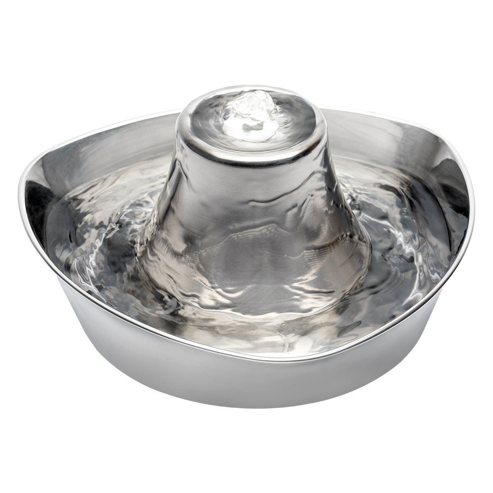 foto del prodotto fontana riviera petsafe in acciaio inox 1,8 litri