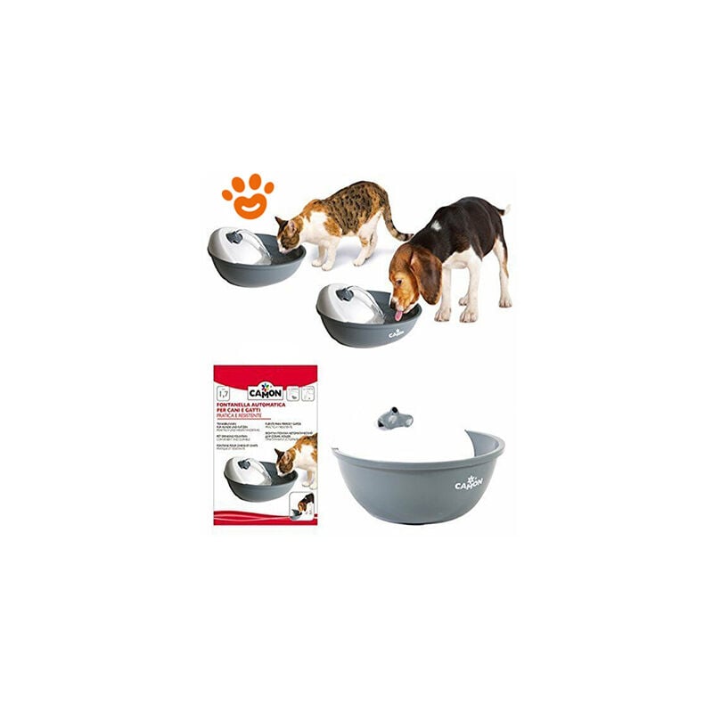 foto del prodotto fontanella automatica cane e gatto fontanella automatica cane e gatto 1,7 lt cane gatto camon