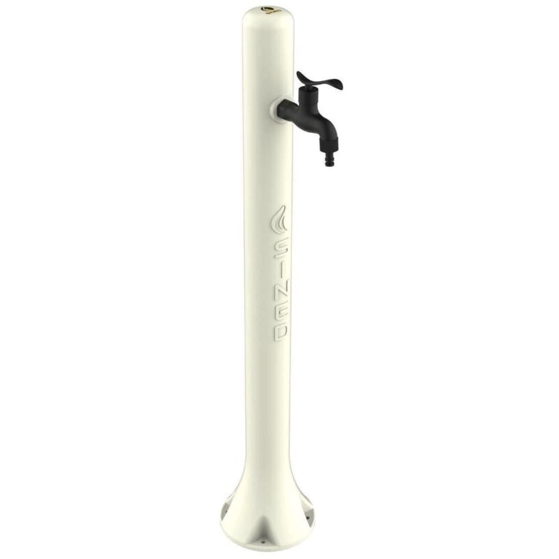 foto del prodotto fontanella da giardino bianca cm 27x18x99 sined fontana acqua bianca