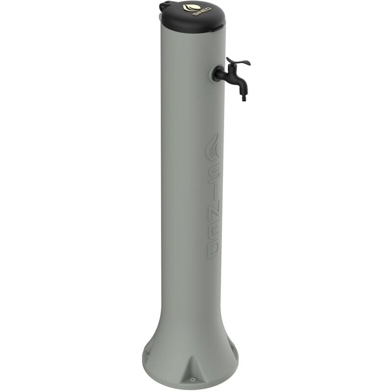 foto del prodotto fontanella per esterno tortora cm 25x25x99 sined fontana tritone tortora