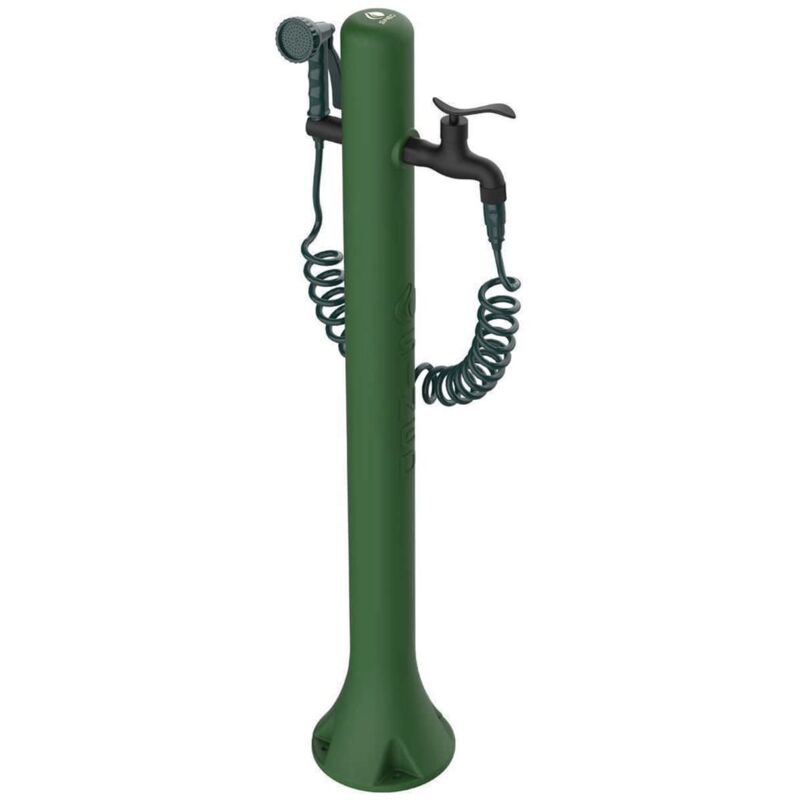 foto del prodotto fontanella per esterno verde cm 27x23x99 sined fontana acqua pro verde