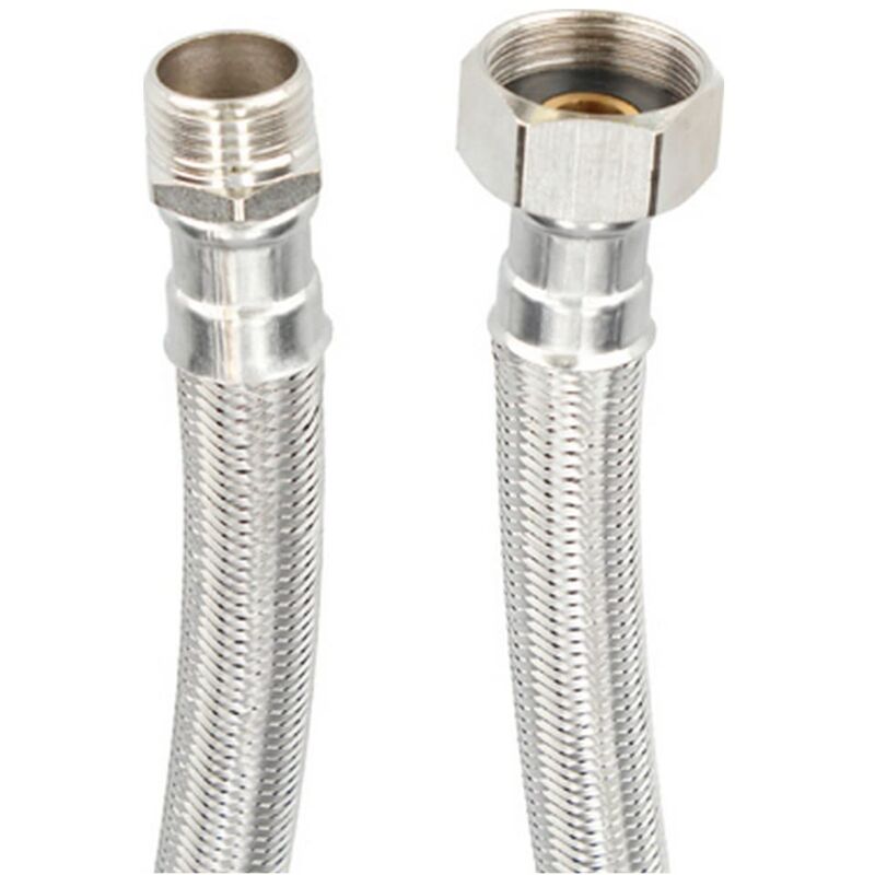 foto del prodotto fontastock tubo acciaio inox aisi 304 epdm maschio 1 2 femmina 3 4 40 cm referenza s6500113 