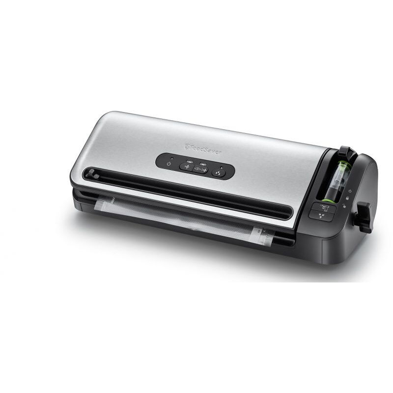 foto del prodotto foodsaver ffs017x sigillatore sottovuoto nero, acciaio inox