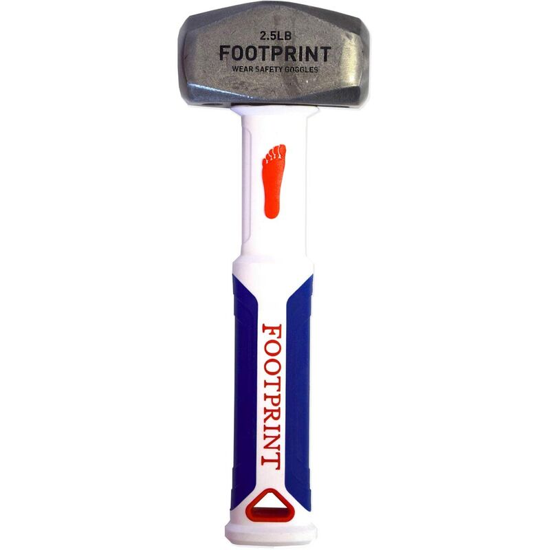 foto del prodotto footprint 1,1 kilogram resistente in acciaio temprato e manico in fibra di vetro, club lum