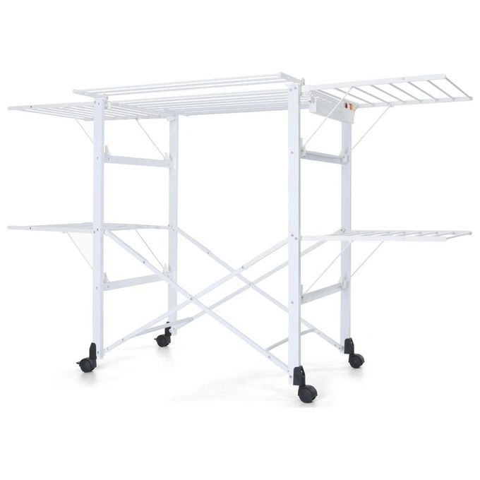 foto del prodotto foppapedretti gulliver alluminio stendibiancheria pieghevole per casa e arredamento con struttura resistente e design compatto
