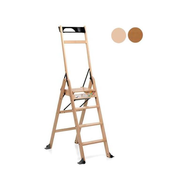 foto del prodotto foppapedretti - scala domestica lascala 4 gradini natur.