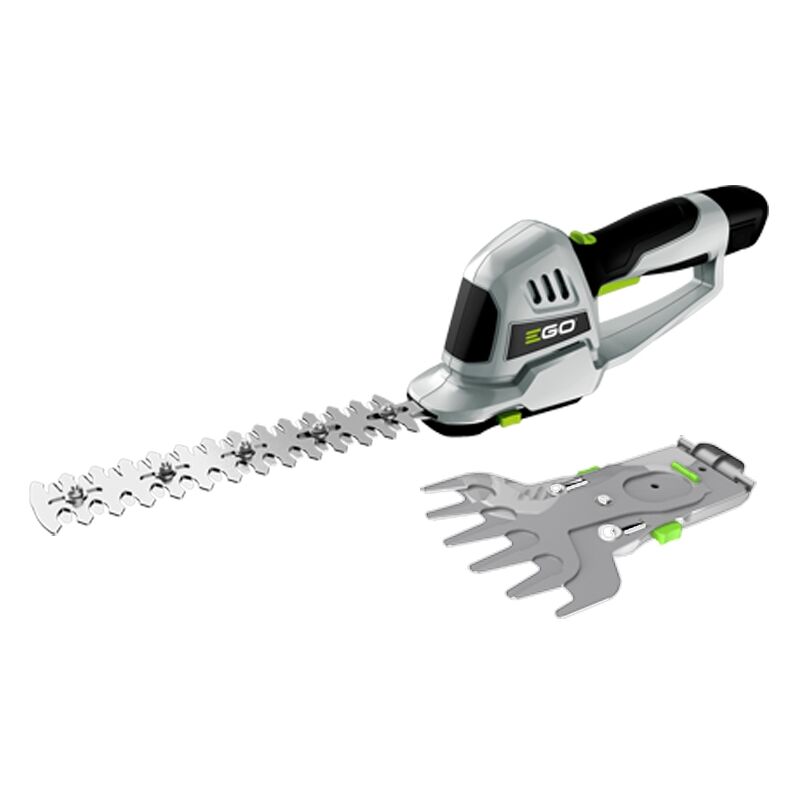 foto del prodotto forbice a batteria ego cht 2001 e con batteria al litio 12 volt 2.0 ah e carica