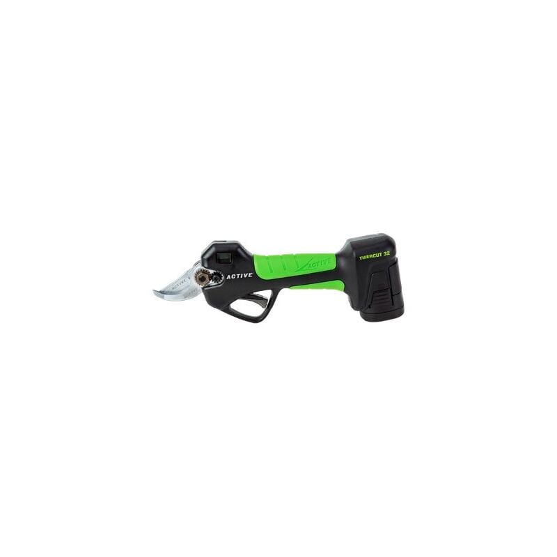 foto del prodotto forbice potatore a batteria active tigercut 32 con 2 batterie e caricabatterie