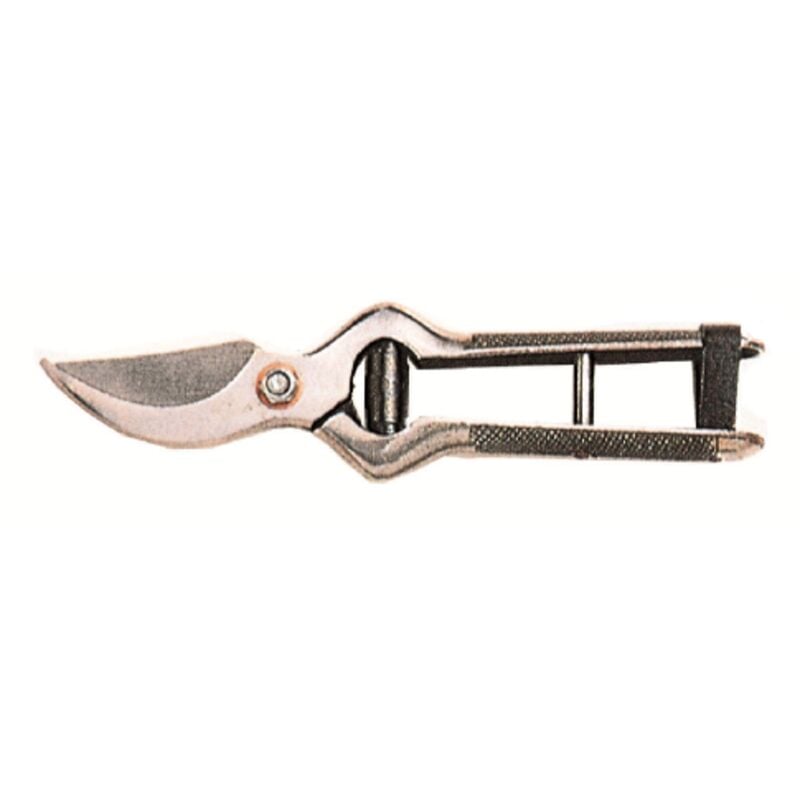foto del prodotto forbici da vigna falci art. 47.500 lame lucide chiusura in cuoio 21 cm cesoia pota potatura piante