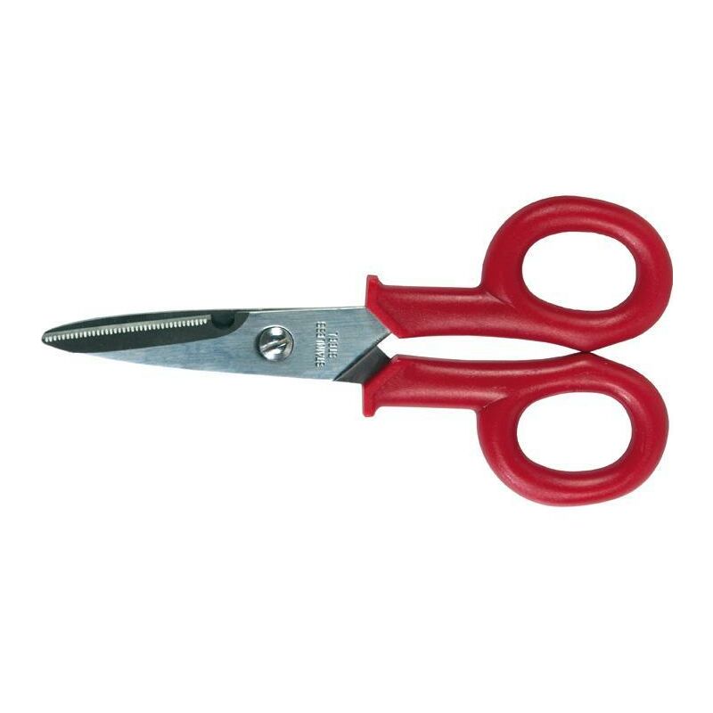 foto del prodotto forbici elettricisti maurer lame curve inox cf. blister