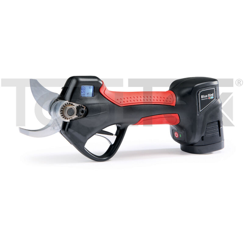 foto del prodotto forbici forbice cesoie a batteria pota potatura 2 batterie ps 22 32 blue bird