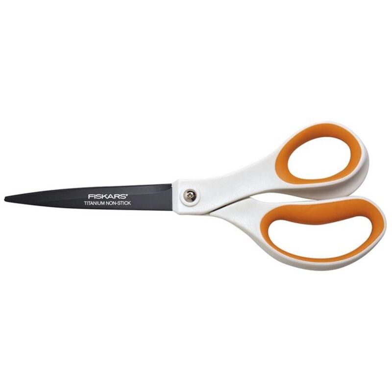 foto del prodotto forbici in titanio antiaderenti antiaderente , destrorso 21 cm fiskars
