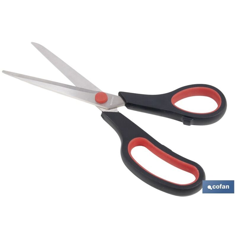 foto del prodotto forbici multiuso in acciaio inox da 21,5 cm con impugnatura bimateriale